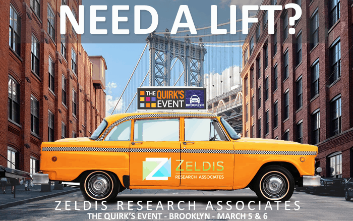 Join Zeldis at the QUIRK’S Event in Brooklyn and Save 20% on Registration